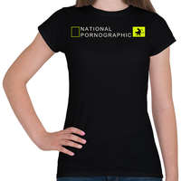 printfashion national pornographic - Női póló - Fekete