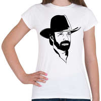 printfashion Chuck Norris - Női póló - Fehér