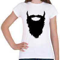 printfashion Beard - Női póló - Fehér
