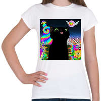 printfashion Catnip for a little cat - Női póló - Fehér