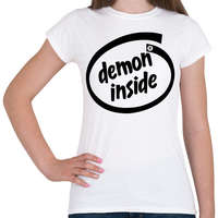 printfashion Demon Inside - Női póló - Fehér