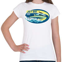 printfashion Jet-ski - Női póló - Fehér