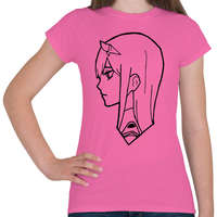 printfashion Zero Two - Női póló - Rózsaszín