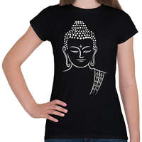 printfashion buddha - Női póló - Fekete