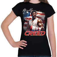 printfashion APOLLO CREED - Női póló - Fekete