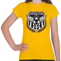 printfashion Futball klub - Női póló - Sárga