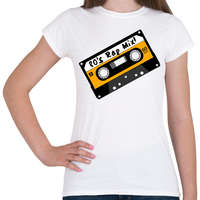 printfashion Rap Mix 80's retro zenék - Női póló - Fehér
