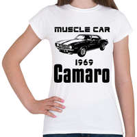 printfashion muscle car 1969 camaro - Női póló - Fehér