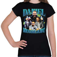 printfashion Daniel Negreanu - póker - Női póló - Fekete