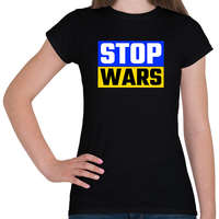 printfashion STOP WARS 2 - Női póló - Fekete