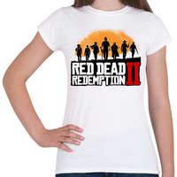printfashion Red Dead Redemption 2 - Női póló - Fehér