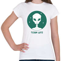 printfashion Team UFO - Női póló - Fehér