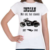 printfashion INDIAN MOTORCYCLE - Női póló - Fehér
