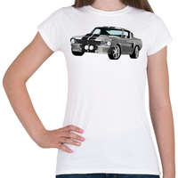 printfashion Ford Mustang - Női póló - Fehér