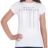 printfashion Death Stranding - Női póló - Fehér