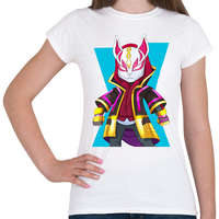 printfashion Fortnite skin - Női póló - Fehér