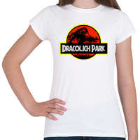 printfashion Dracolich Park - Női póló - Fehér
