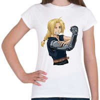 printfashion FMA: Brotherhood - Edward Elric - Női póló - Fehér