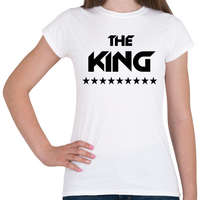 printfashion The King - Női póló - Fehér