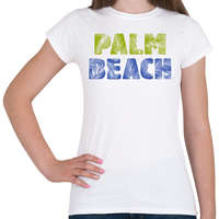printfashion PALM BEACH - Női póló - Fehér