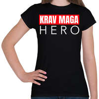 printfashion KRAV MAGA HERO - Női póló - Fekete