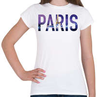 printfashion Paris - Női póló - Fehér