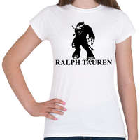 printfashion Ralph Tauren - Női póló - Fehér