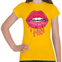 printfashion Love You - Női póló - Sárga