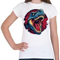 printfashion Jurassic Park - Női póló - Fehér