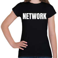 printfashion NETWORK - Női póló - Fekete