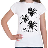 printfashion Miami - Női póló - Fehér