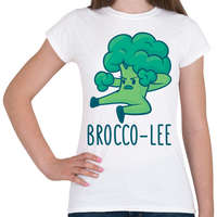 printfashion Brocco Lee - Női póló - Fehér