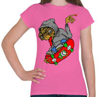 printfashion E.T. on the board - Női póló - Rózsaszín