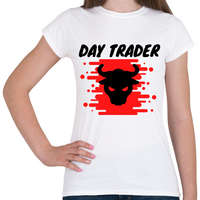 printfashion day trader - Női póló - Fehér