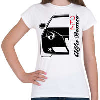 printfashion Alfa Romeo Mito - fekete - Női póló - Fehér