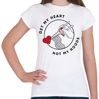 printfashion Get my heart - Női póló - Fehér
