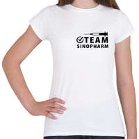 printfashion Team Sinopharm - Női póló - Fehér