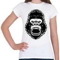 printfashion Gorilla - Női póló - Fehér