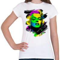 printfashion marilyn-monroe-png - Női póló - Fehér