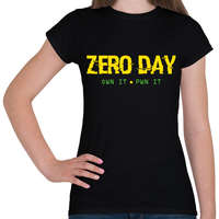 printfashion Zero day - 0day - Női póló - Fekete