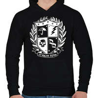 printfashion Umbrella academy shield invert - Férfi kapucnis pulóver - Fekete