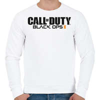 printfashion Call of Duty: Black Ops 2 - Férfi pulóver - Fehér