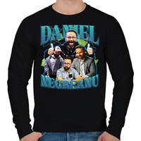 printfashion Daniel Negreanu - póker - Férfi pulóver - Fekete