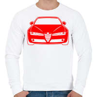 printfashion Alfa Romeo 159 005 - Férfi pulóver - Fehér