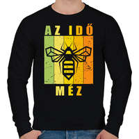 printfashion az ido mez - Férfi pulóver - Fekete