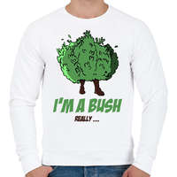 printfashion Fortnite Bush Tee - Férfi pulóver - Fehér