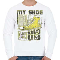 printfashion cipő - Férfi pulóver - Fehér