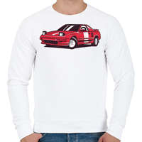 printfashion Toyota MR2 - Férfi pulóver - Fehér