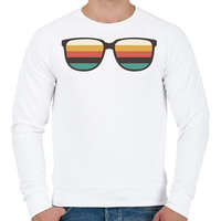 printfashion napszemüveg - Férfi pulóver - Fehér