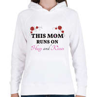 printfashion gift for moms - Női kapucnis pulóver - Fehér